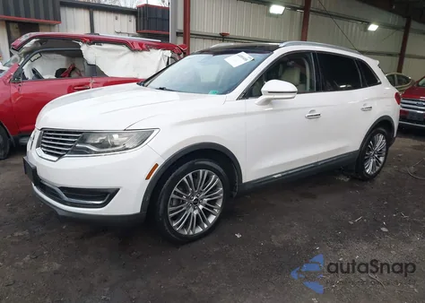 2017 Lincoln Mkx Reserve from USA, damaged, VIN 2LMPJ6LR9HBL18251